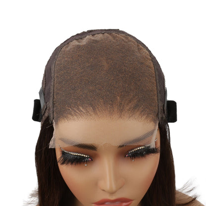 Raw Toffee Flip Glueless 5x5 HD Lace Closure Bob Wig