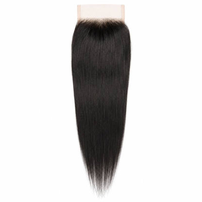 Straight 4x4 Transparent Lace Closure