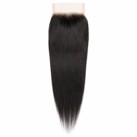 Straight 4x4 Transparent Lace Closure